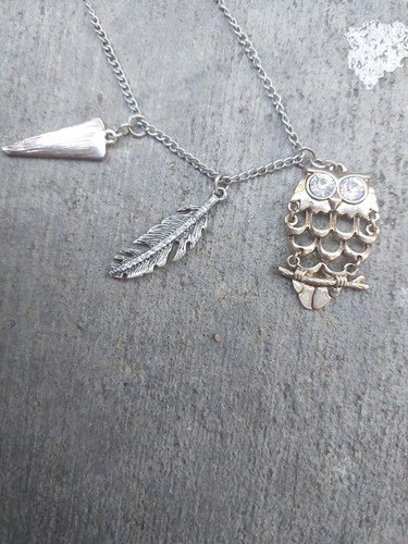 Vtg silver tone articulated - vtg,