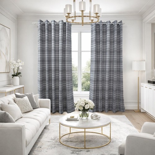 Stylish checked blackout - stylish,