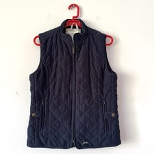 Joules Gilet Size 12 Navy Blue