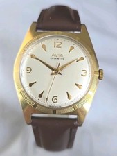 Mens Vintage Gold Plated AVIA