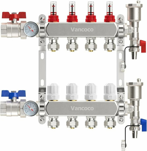 Port stainless steel - 4-port,