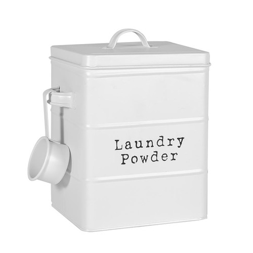 Vintage metal laundry - vintage, powder