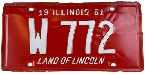 Vintage illinois 1961 - vintage, trailer