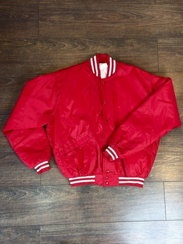 Vintage satin varsity jacket - varsity,