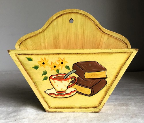 Vintage mcm french wooden - vintage,