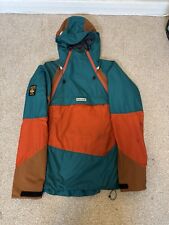 Paramo Women’s Velez Evolution Hybrid Smock Small Cyan / Pumpkin