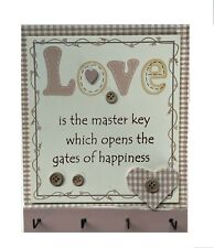 Shabby Chic Key Holder-Love is
