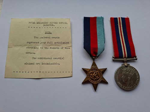 Ww2 royal engineers medals - medals,