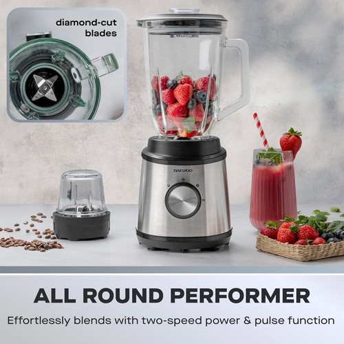 Daewoo glass blender - 1.5l,