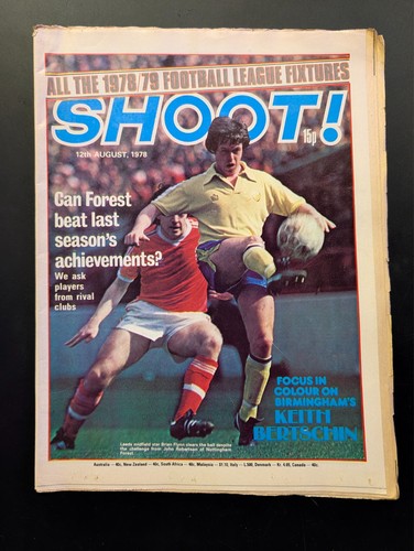 Shoot magazine comic 12th - shoot, comic,