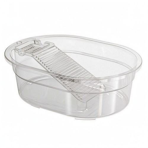Washboard tub raised - tub,