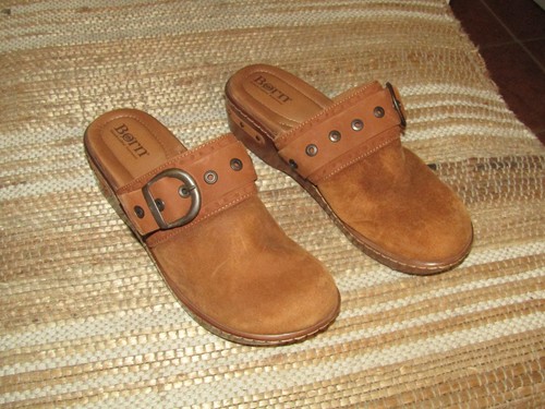 Born banyan clogs suede buckle - banyan,