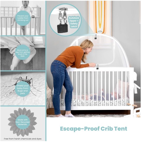 Easy install crib net for - easy,