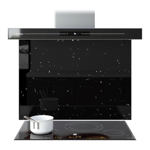 Kitchen glass splashback - kitchen,