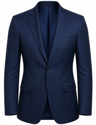 Calvin klein navy blue blazer - navy,