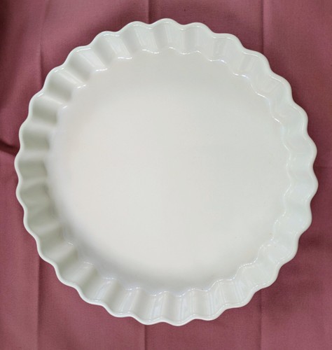 Quiche tart flan dish - quiche, ceramic
