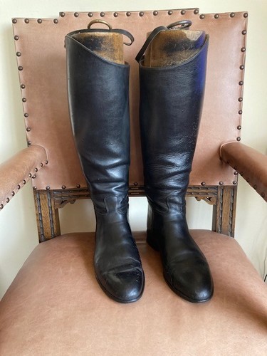 Black leather caldene hunting - caldene,