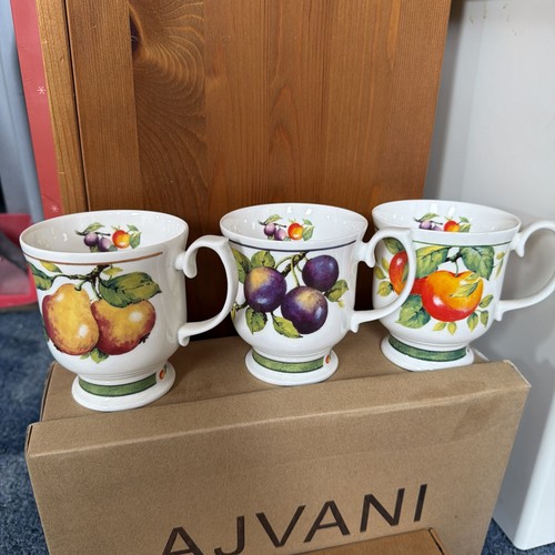 Bone china mug set 3 - bone,