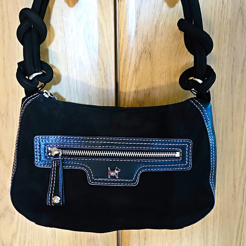 Radley black leather - leather, small