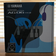YAMAHA AG06 AG06MK2 B Black