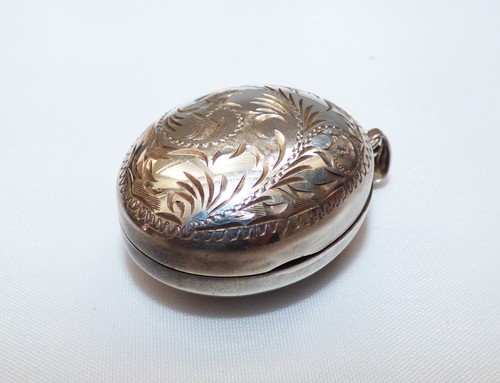 Vintage solid silver egg - vintage,