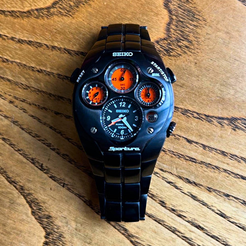 Seiko sportura slq019 quartz - sportura,