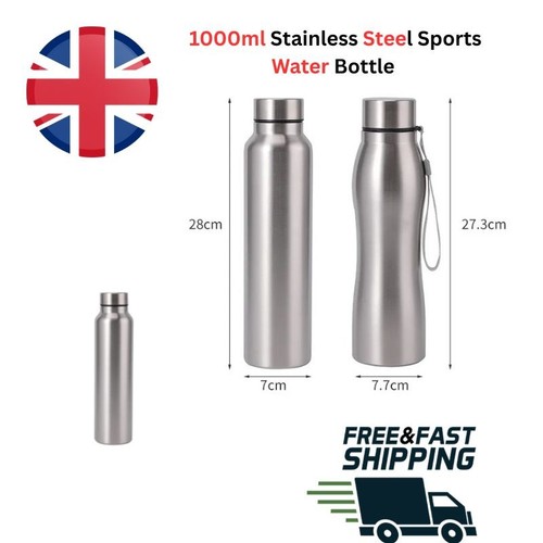 1000ml stainless steel sports - stainless,