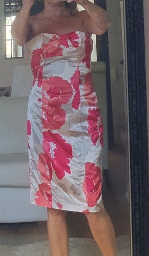 Coast floral satin - floral,