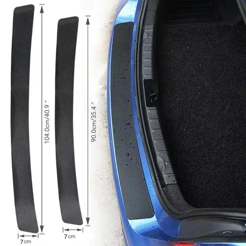 Car rear boot bumper sill - boot,