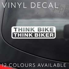 THINK BIKE THINK BIKER VINYL