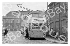 Bus Photograph WOLVERHAMPTON C.T. FJW 652 [652] Trolleybus '65