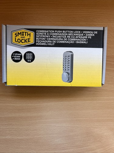 Smith locke 6 digit push - &, 4-6