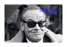 Jack Nicholson 1 A4 signed