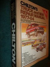 1977-1984 CHEVY JEEP FORD DODGE GMC IH SCOUT TRUCK & VAN SHOP MANUAL BOOK 83 79+