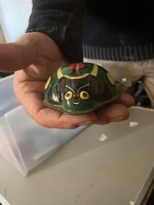 Green Tin Plate Lady Bird Toy