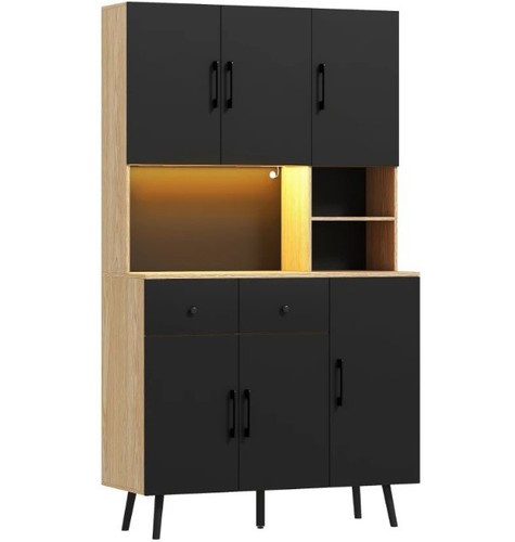 Tall kitchen cupboard - tall, led