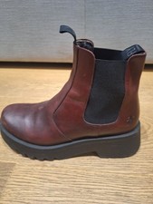 Fly London Womens Wine