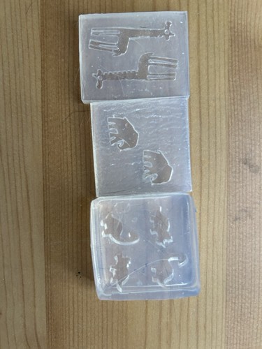 Animal earring resin mould - earring,