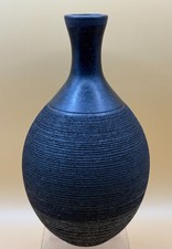 Tim Kitchell Welsh Studio Pottery Raku Vase