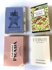 Joblot 4 High  Perfume  Women's MUGLER, PRADA 5.1ml MINI