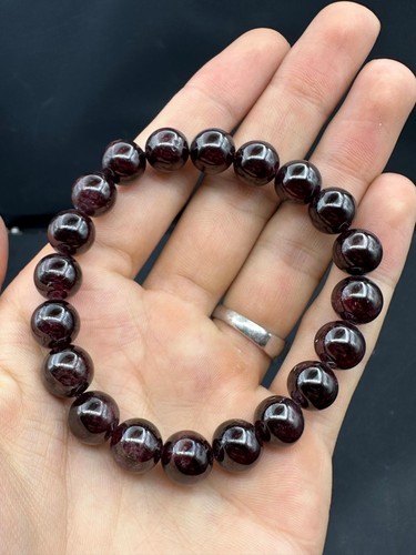 Natural deep red - red, garnet
