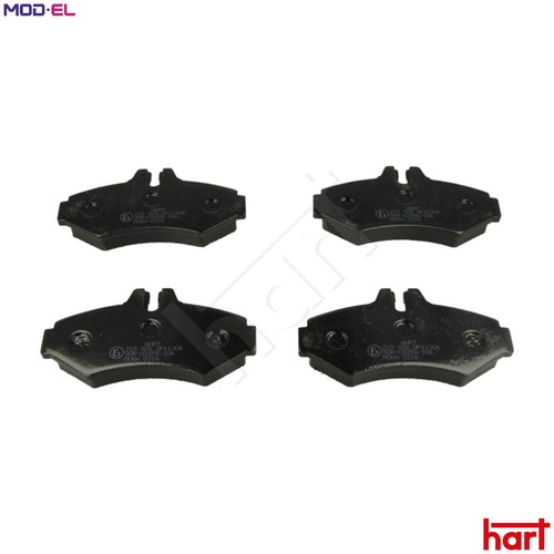 Brake pad set disc - pad,