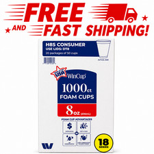 WinCup Foam Drink Cups 18