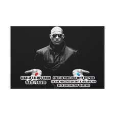 Morpheus Matrix Meme Canvas
