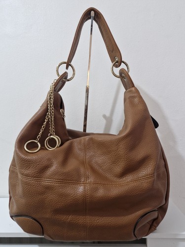 Large brown slouch shoulder - large,