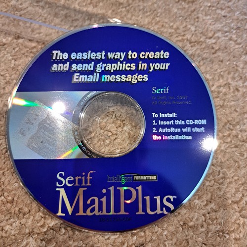 Serif mailplus rom software - serif,