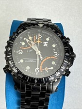 Timex TX Technoluxury Fly-Back Chronograph Compass RARE Watch T3B921 Dead Stock