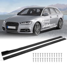 2.2m Gloss Black Side Skirts