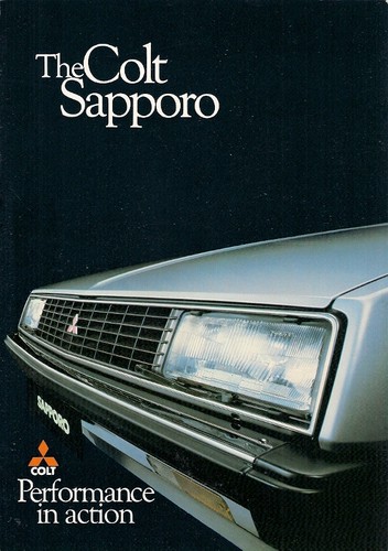 Mitsubishi colt sapporo - mitsubishi,