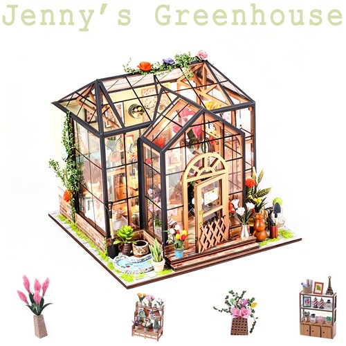 Diy dollhouse kit miniature - diy,